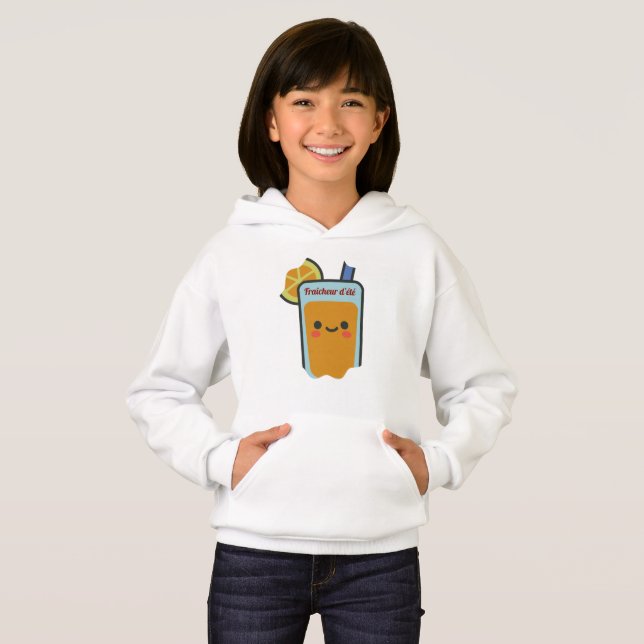 Fraîcheur d'été hoodie (Vorne ganz)
