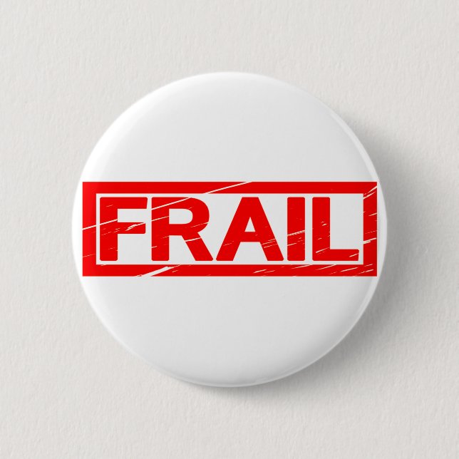 Frail-Briefmarke Button (Vorderseite)