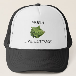 Frais comme le casquette de laitue