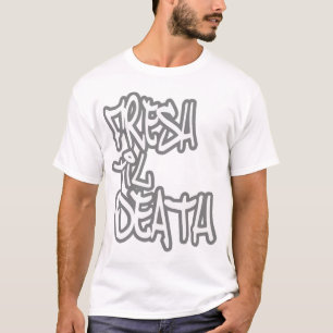 Frais jusqu'au T-shirt de HIP HOP de la mort