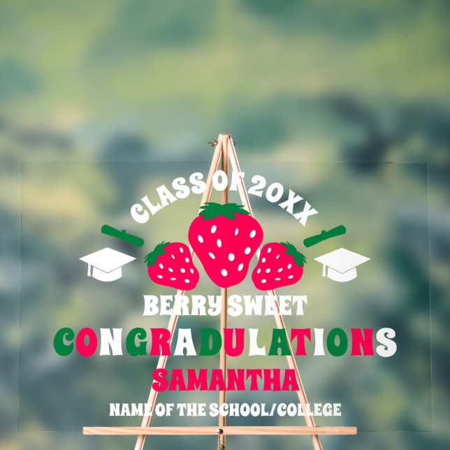 Fraise 2025 Félicitations Diplômé (Neutre)