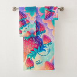 Fraise colorée
