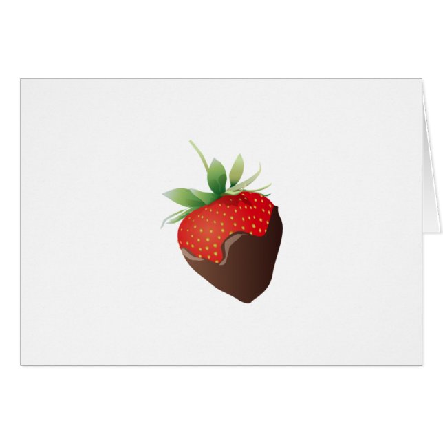 Fraise de chocolat (Devant Horizontal)