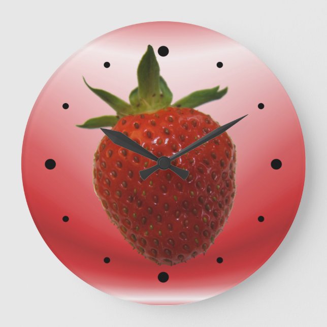 Fraise ~ Horloge (Recto)
