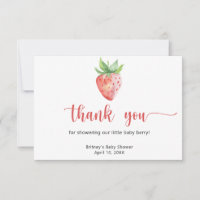 Fraise sucrée - merci