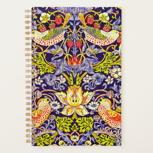 Fraise Thief Oiseaux William Morris (Devant)