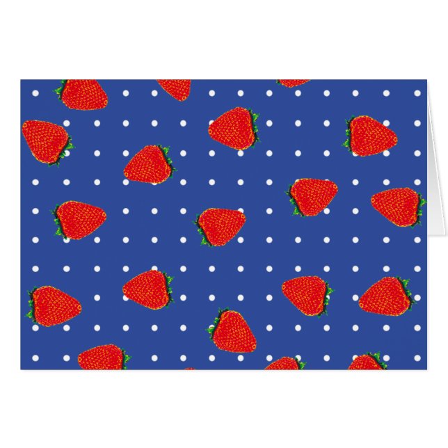 fraises avec points (Devant horizontal)