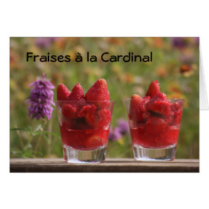 Fraises cardinales