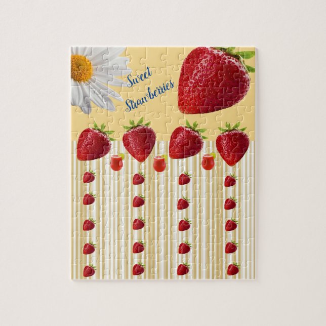 Fraises Daisy Jigsaw Puzzle Daisy (Vertical)