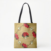 Fraises De Pays Sur Tout Le Sac fourre-tout D'Impr