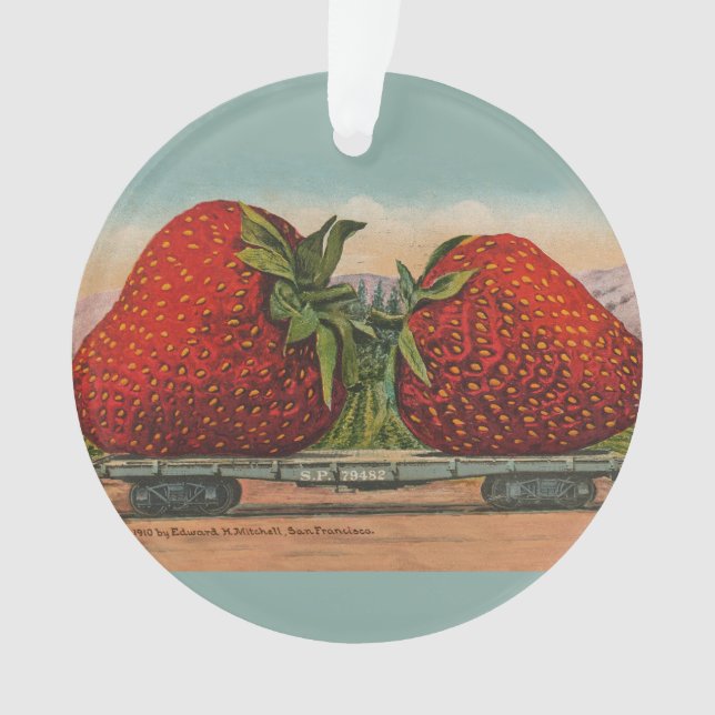 Fraises Giant Fruit Antique Fruit Amusant (devant)
