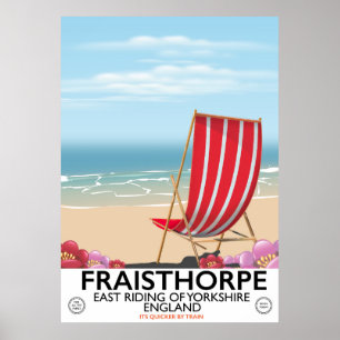 Fraisthorpe East Riding von Yorkshire, England. Poster