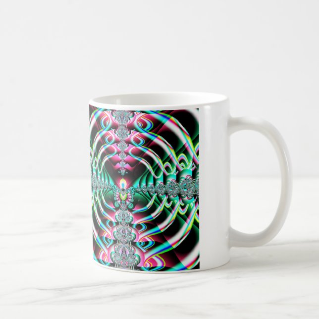 Fraktal 108 Tasse (Rechts)