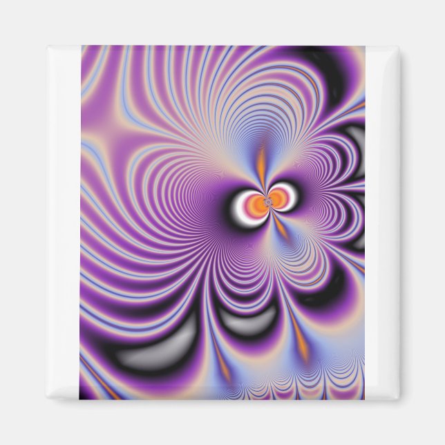 Fraktal #10 magnet (Vorne)