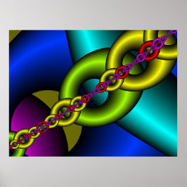 Fraktal 663 poster