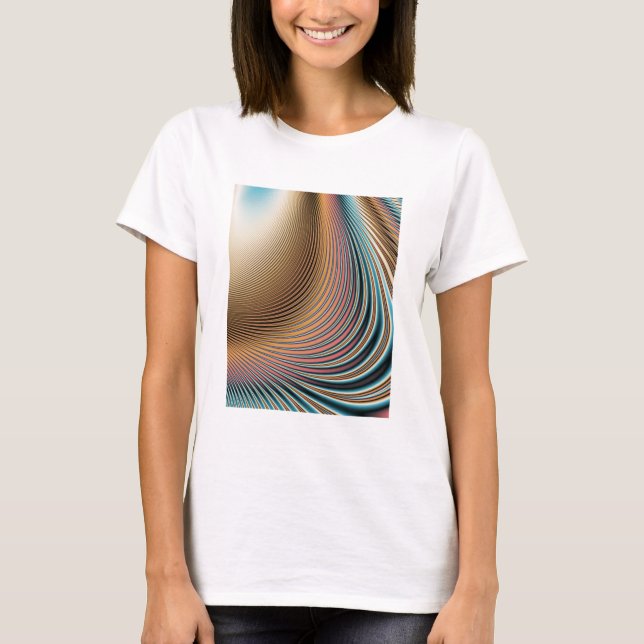 Fraktal #8 T-Shirt (Vorderseite)