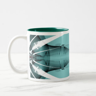 Fraktal 902 zweifarbige tasse