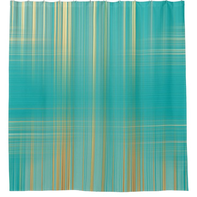 Fraktal Abstrakt Duschvorhang (Vorderseite)