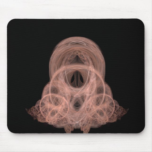 Fraktal Ansichten.. 160313-11 Mousepad (Vorne)