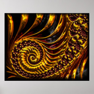 Fraktal Art. 33 Poster