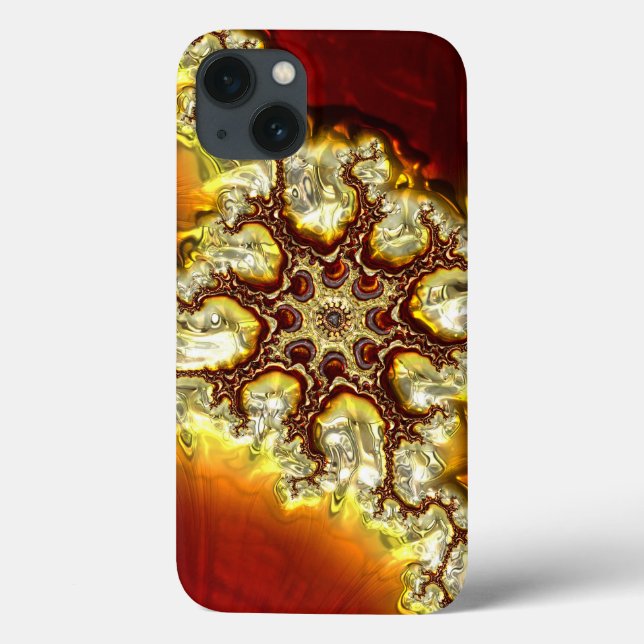 Fraktal Art. 34 Case-Mate iPhone Hülle (Rückseite)