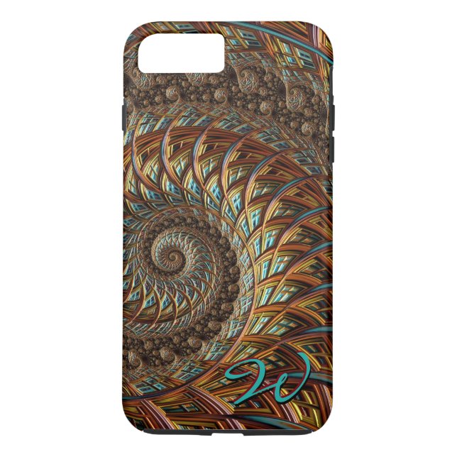 Fraktal Art. 46 iPhone 7 Fall Case-Mate iPhone Hülle (Rückseite)