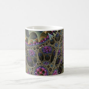 Fraktal ART FLORAL WORLD Kaffeetasse