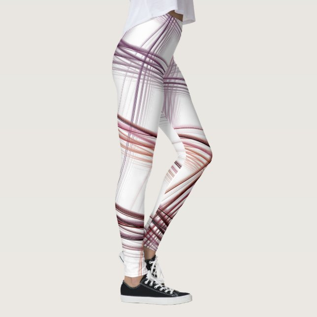Fraktal Art Leggings (Rechts)