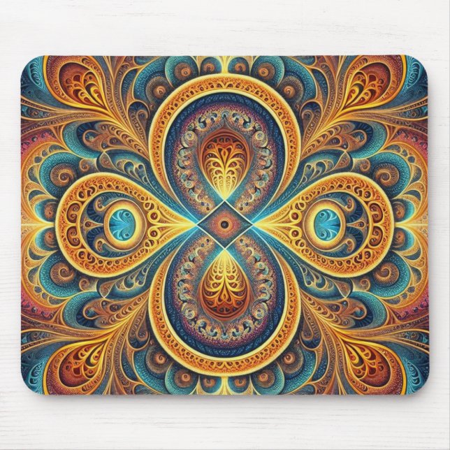 Fraktal Art Mouse Pad Mousepad (Vorne)