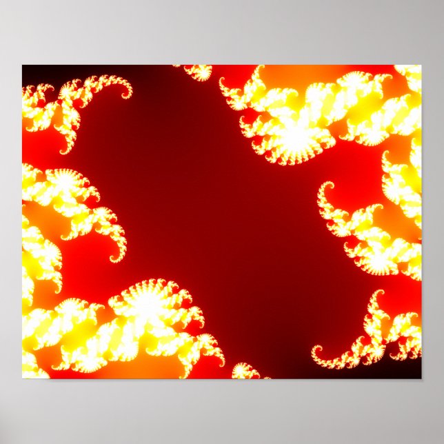 Fraktal Art Poster (Vorne)