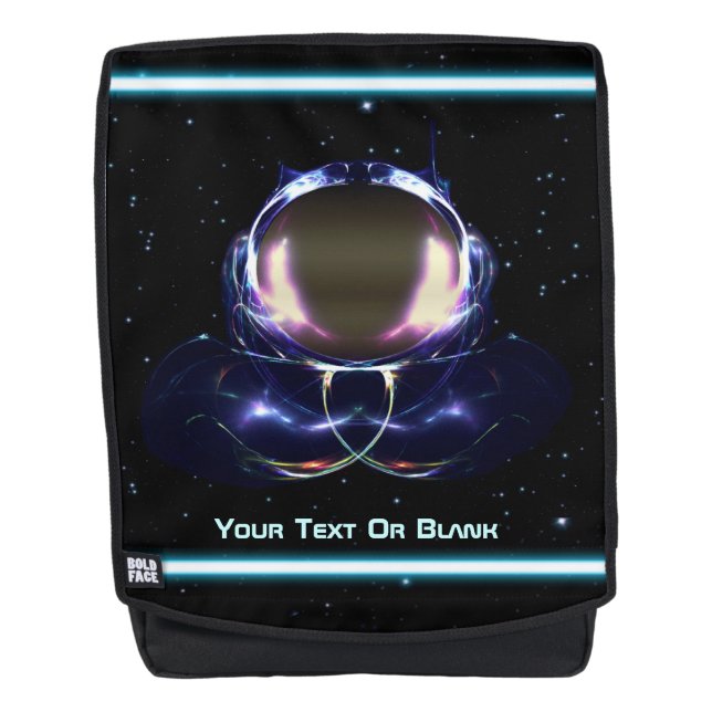 Fraktal Astronaut Rucksack (Vorderseite)