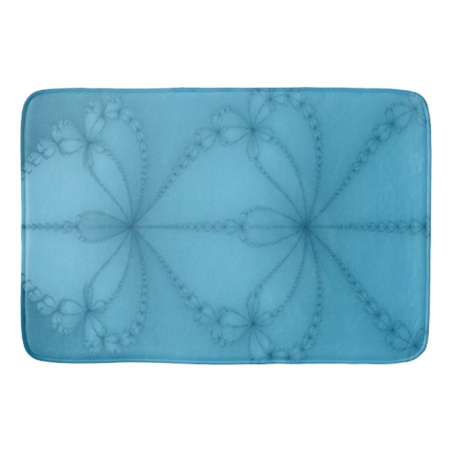 Fraktal Badematte (Vorderseite)