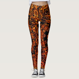 Fraktal Benutzerdefinierte Leggings