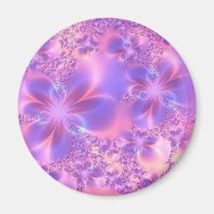 Fraktal Blume Magnet
