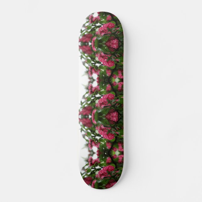 Fraktal Blume Mind Skateboard (Vorderseite)