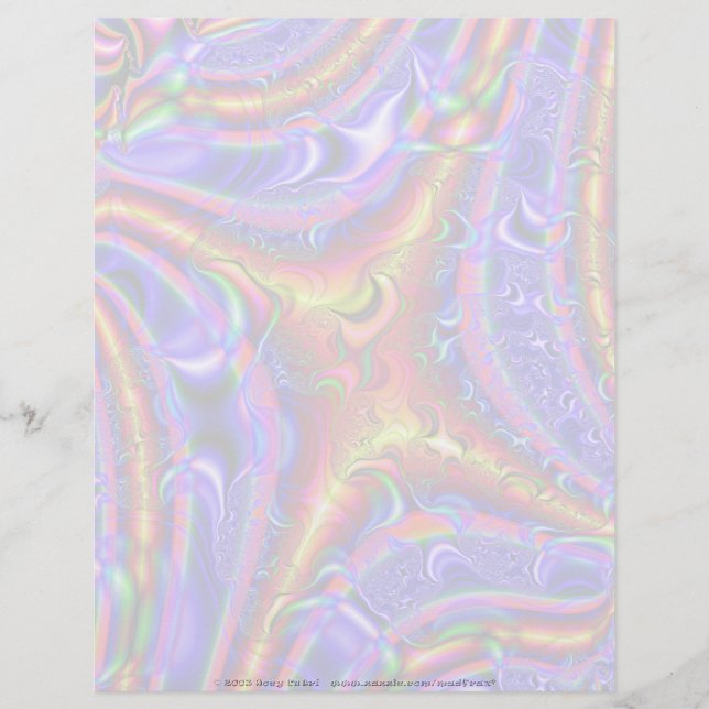 Fraktal C~02 Eigener Letterhead 02 - 8,5" x 11" (Vorderseite)
