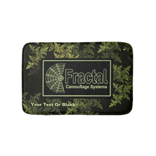 Fraktal Camouflage Systems Logo Badematte