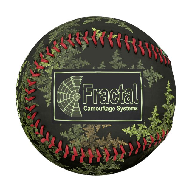 Fraktal Camouflage Systems Logo Baseball (Vorderseite Links)