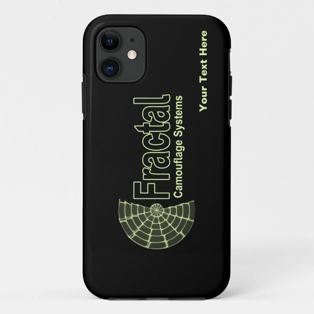 Fraktal Camouflage Systems Logo Case-Mate iPhone Hülle (Rückseite)