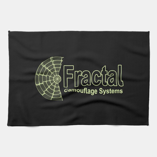 Fraktal Camouflage Systems Logo Handtuch (Horizontal)