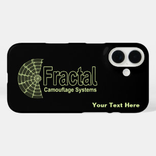 Fraktal Camouflage Systems Logo iPhone 16 Hülle
