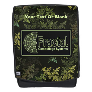 Fraktal Camouflage Systems Logo Rucksack
