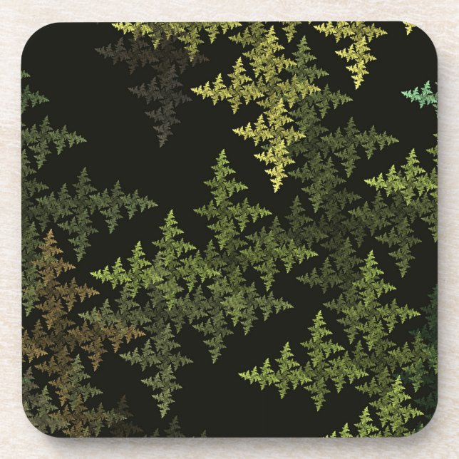 Fraktal Camouflage Untersetzer (Vorderseite)