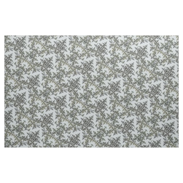 Fraktal Camouflage - Winter Stoff (Yard (91,4 cm))