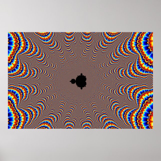 Fraktal Central - Fraktal Art Poster (Vorne)
