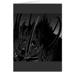 Fraktal des Stahl-Sci-FI