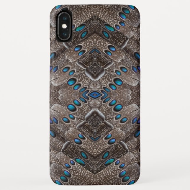 Fraktal Design Fasanenfresser Case-Mate iPhone Hülle (Rückseite)