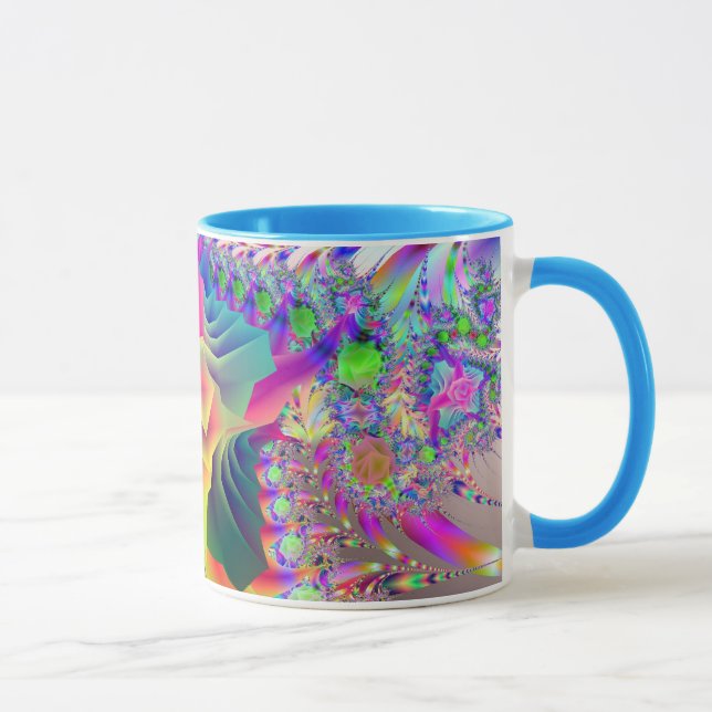 Fraktal Design lilac Tasse (Rechts)