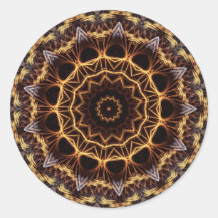 Fraktal Doily Sticker