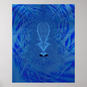 Fraktal-Entität SYXWIWXYS Poster